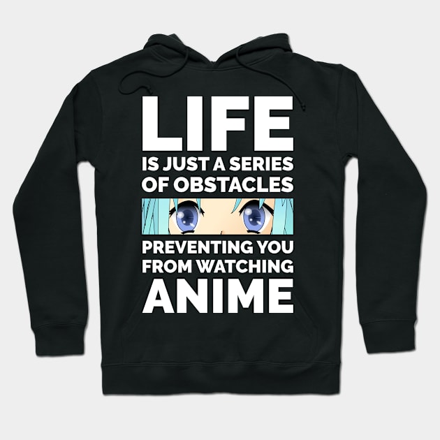 Anime Eyes Hoodie by sqwear